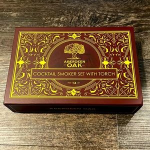 Aberdeen Cocktail Smoker Set w/ Torch